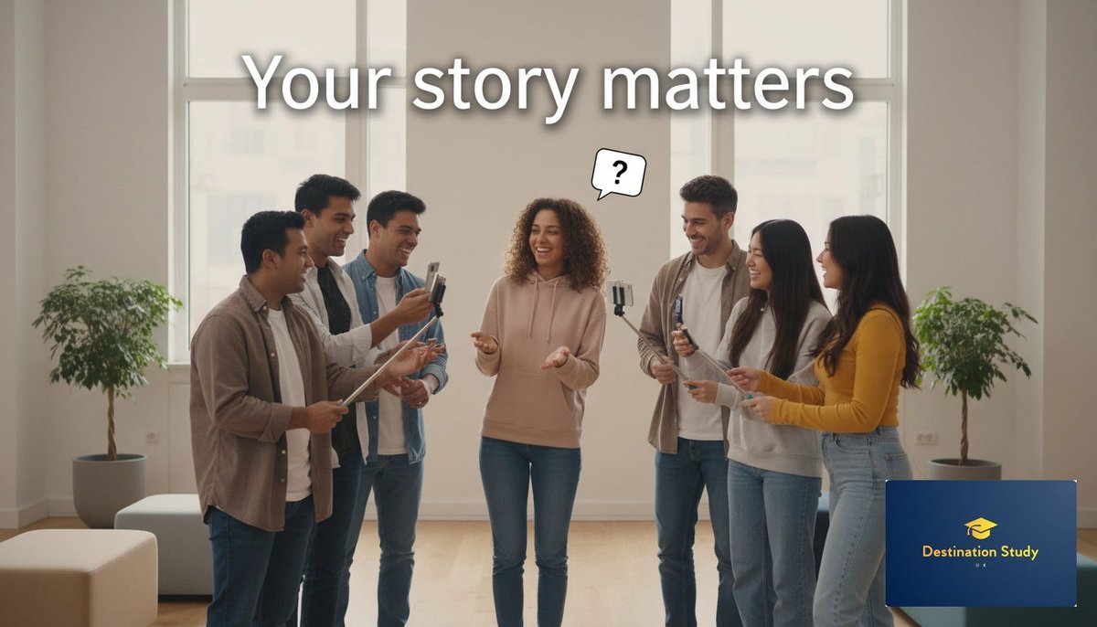 DestinStudyUK's tweet image. Real student stories and interactive formats don’t just inspire: they connect. 🤳💬 When you share your experiences and join Q&amp;amp;As, you help build a global learning community! Ready to share your voice? #StudentVoices #StudyUK #InteractiveLearning #GlobalCommunity