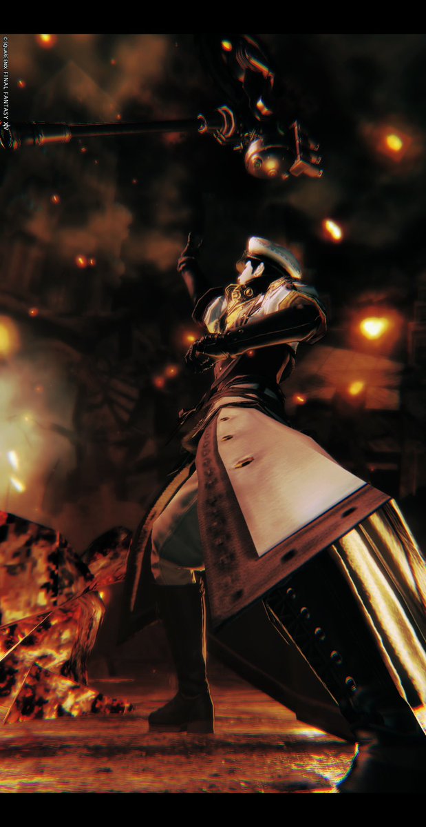 久しぶりにSS撮ったら自分でもびっくりするくらいかっこよく撮れたから見て！！

#ルガ子 #ルガメス #ルガディン #FF14