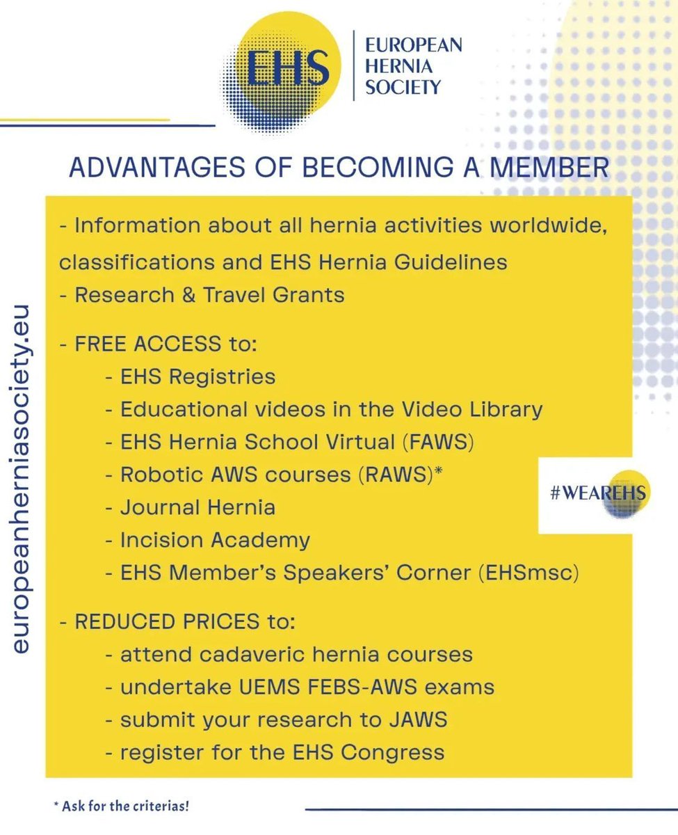 European Hernia Society tweet media