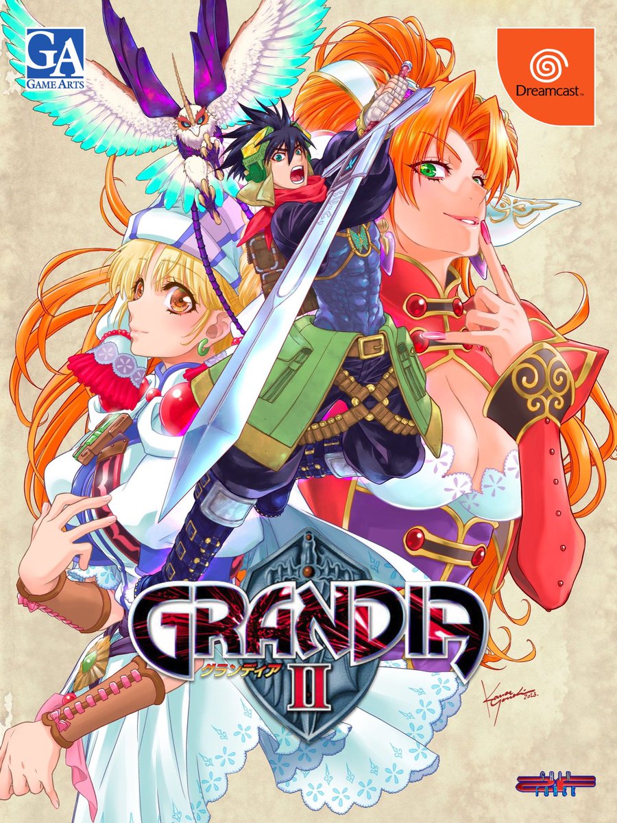 shinobi_sf's tweet image. Grandia II | Sega Dreamcast

#GameArts #Sega #Dreamcast #Grandia2