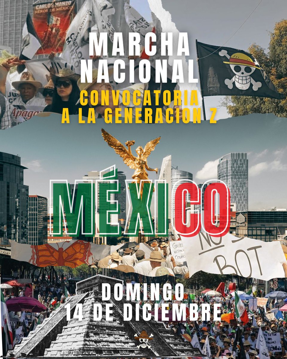 💫 🔥 💫 🔥 💫 🔥 💫 🔥 💫 🔥 💫 

Invitación a TODAS las generaciones

A la Generación Z, a los Boomers, a la Generación X, a los Millennials y a todas las generaciones que han construido este país paso a paso:

Hoy más que nunca necesitamos unir nuestras voces.
No importa la
