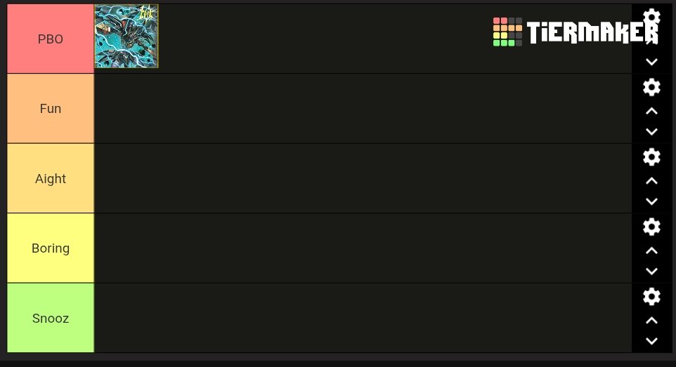 Let me join this trend

This is my tier list of the vanguard decks I own in D series by how fun they are!!!

#Tierlist
#cardfightvanguard