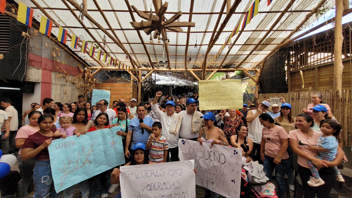 JaimeACanoM's tweet image. ☀️Comenzamos el día en el municipio de San Luis, conversando sobre el papel fundamental de las mujeres en nuestra sociedad, el impulso a los emprendimientos y la fuerza de nuestros campesinos. Gracias, San Luis, por su cariño y gracias a los concejales que nos apoyan. ¡Juntos lo…
