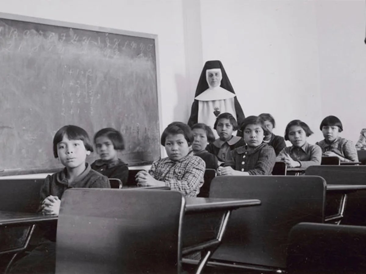 they’re still finding our children’s body’s to this day.