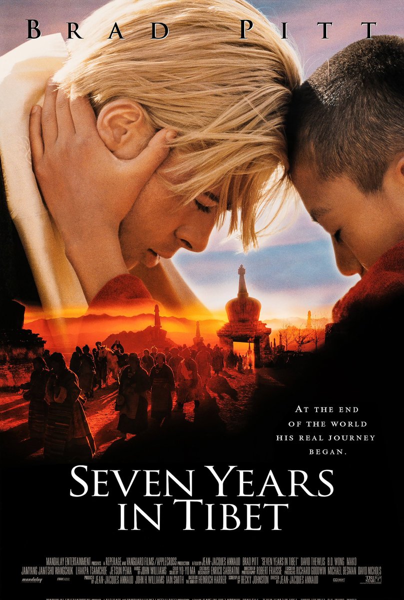 Arb_BoxOffice's tweet image. Seven Years In Tibet
دراما 
عن قصة ضابط نمساوي يهرب من الحرب ليجد نفسه تائهاً وسط جبال التبت،  فتتغير حياته حين يصبح صديقًا لزعيم ديني شاب، ليتعلم السلام الداخلي ومعنى التواضع قبل أن يعود رجلاً مختلفًا.  تقيمي 7.5/10 🌟
#توصيات_سينمائية
#فيلم_السهرة
#نتفليكس
#سينما
#فيلم
#أفلام