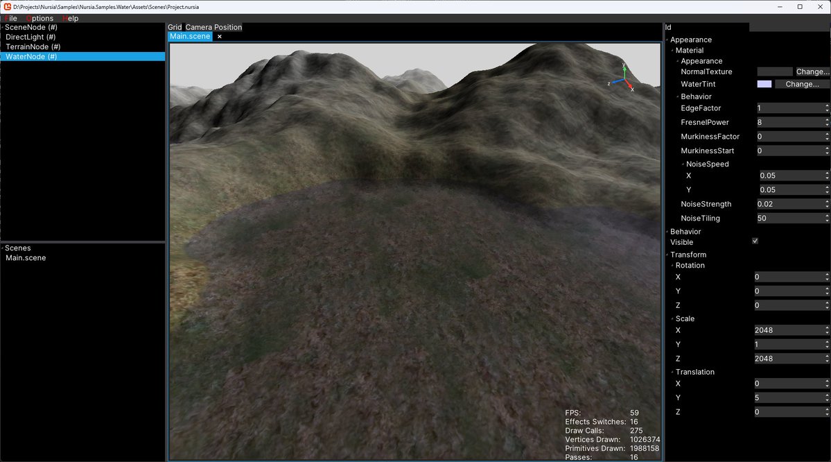 This is my 3d engine build on top of MonoGame/FNA

#monogame