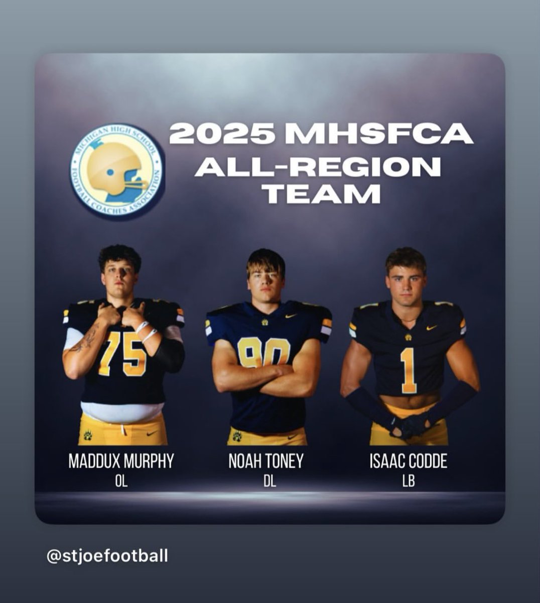 Codde_Isaac's tweet image. 2nd Year All-Region!