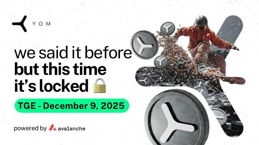 evanhasan75's tweet image. 🔰 YOM Airdrop | Join And Earn Points @YOM_Official 

🛒 Join Now : quests.yom.net/loyalty?referr…

✅ Connect Your Wallet
✅ Connect Twitter, Discord 
✅ Complete All Tasks
✅ Daily Check-In
✅ Done

#Airdrops #Tesnet #Crypto #YOM