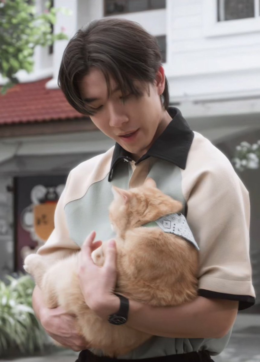 I understand why First loves this orange cat look at ittt it is so