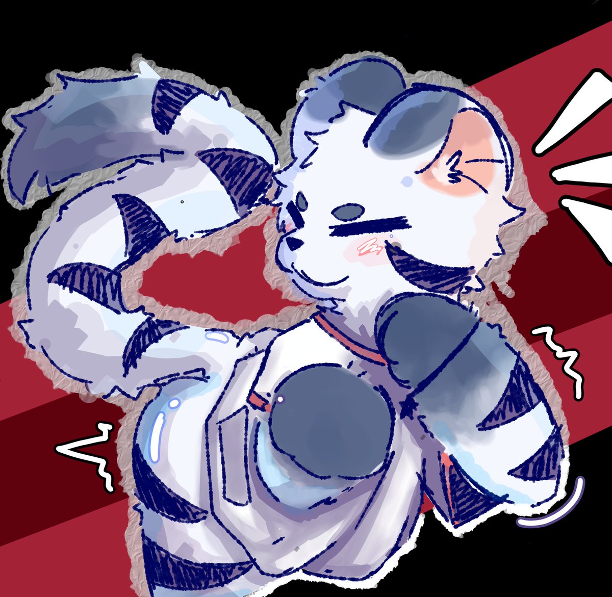 Hola x 2 #Furry #Cute #Tiger #Draw #Love #f4 #like #Seguime #sileesestotienescancer