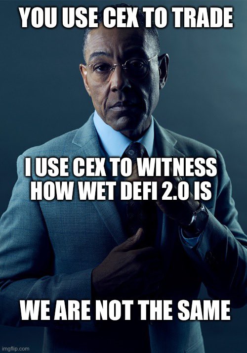 simple math for <a href="/humidifi/">HumidiFi</a> Defi 2.0

Defi 1.0 > CEXs
Defi 2.0 > Defi 1.0

i.e, Defi 2.0 > Defi 1.0 > CEXs