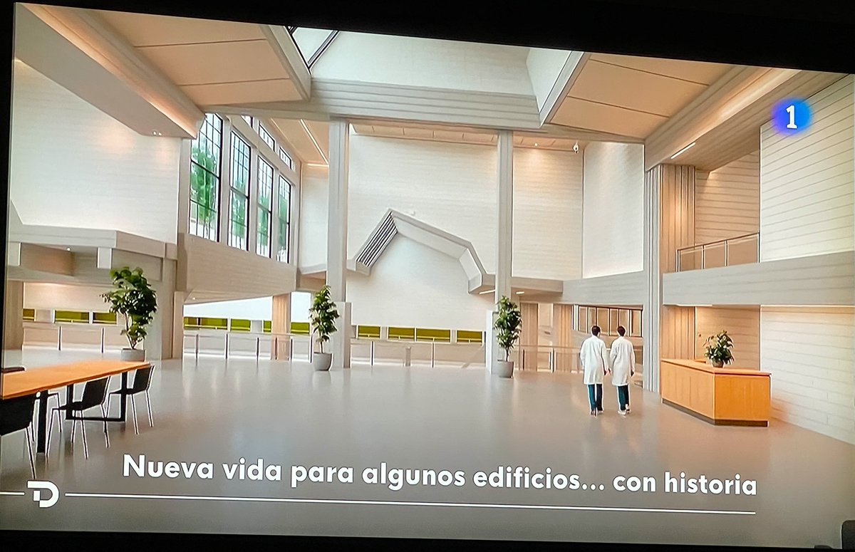 Hoy en el Telediario de la 1 hemos visto un buen reportaje sobre la "nueva vida para algunos edificios con historia", entre ellos la antigua fábrica Clesa, de Alejandro de la Sota.