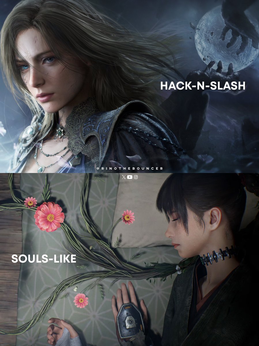 Which genre do you prefer?🚀

✅Hack-N-Slash
✅Souls-Like

Let’s go!😎