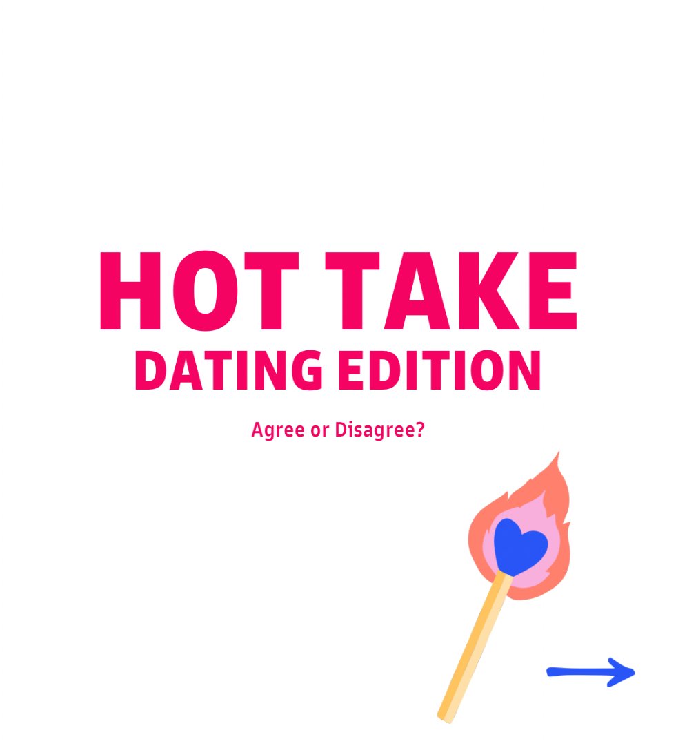 mutual_app's tweet image. We'll bring the hot takes, you bring the opinions. Comment below. 💬
#dating #hottakes #relationships #thefeelingismututal #relationships