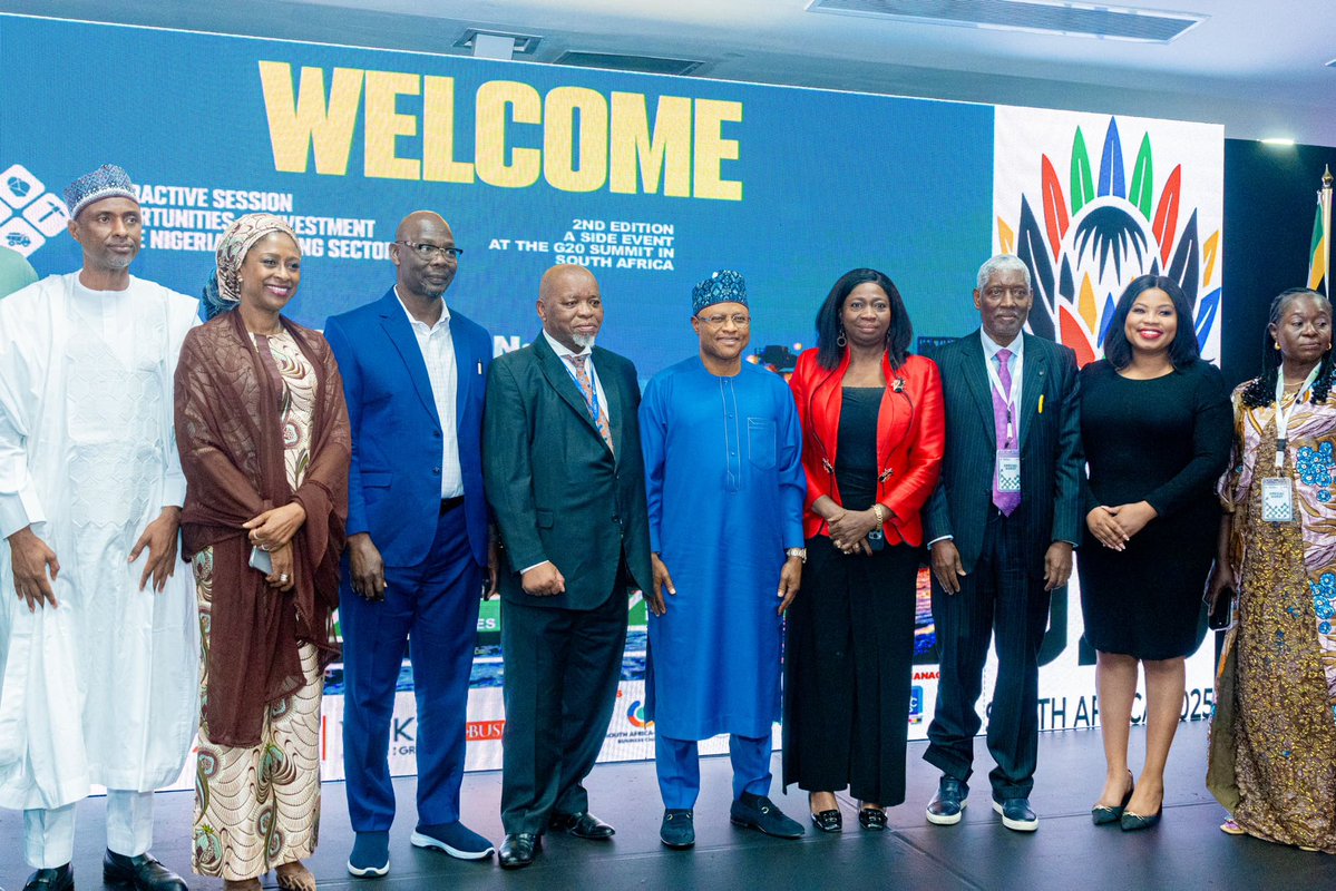 ubasanius's tweet image. On the sidelines of the G-20 Summit in South Africa, Kaduna State took its place among global partners at the International Investment Forum and Roadshow for Solid Minerals in Nigeria. There, I presented a keynote address titled “Unlocking Kaduna’s Green Minerals Future: From…