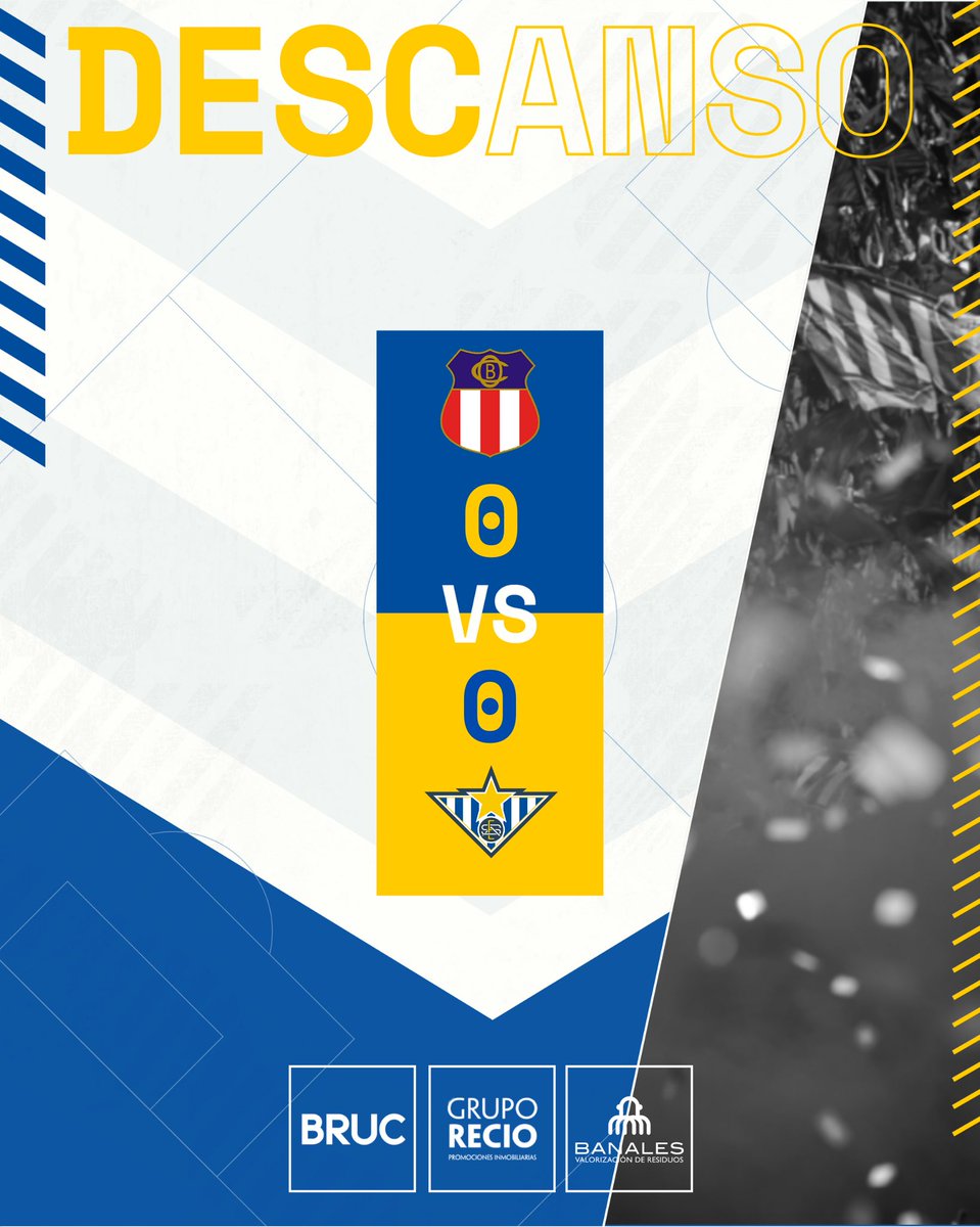 ⏱️🔵⚪️| 45’

🔹#OsunaEstrella 0-0
 
Descanso. 

#NosMueveElCorazon💙