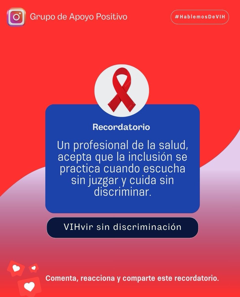 𝙃𝙖𝙗𝙡𝙖𝙣𝙙𝙤 𝙙𝙚 𝙑𝙄𝙃
Yo hablo de VIH...y tú?
𝙑𝙄𝙃 𝙮 𝙡𝙖 𝘼𝙩𝙚𝙣𝙘𝙞ó𝙣 𝙄𝙣𝙩𝙚𝙜𝙧𝙖𝙡 𝙚𝙣 𝙎𝙖𝙡𝙪𝙙

<a href="/Vice_Ec/">Vicepresidencia</a> <a href="/mjpintoec/">María José Pinto 🇪🇨 Ecuador</a> <a href="/Salud_Ec/">Ministerio de Salud Pública 🇪🇨</a>
<a href="/GlobalFund/">The Global Fund</a> <a href="/UnaidsLac/">UNAIDS LAC</a> <a href="/iasociety/">IAS - the International AIDS Society</a>
<a href="/OPSOMSEcuador/">OPS/OMS Ecuador</a> <a href="/saludquito/">Secretaría de Salud Quito</a>
<a href="/InclusionQuito/">Secretaría de Inclusión Social</a> <a href="/MQRadiofm/">MQ Radio Fm</a>

#VIHvirSinEstigma
#VIHvirSinDiscriminacion