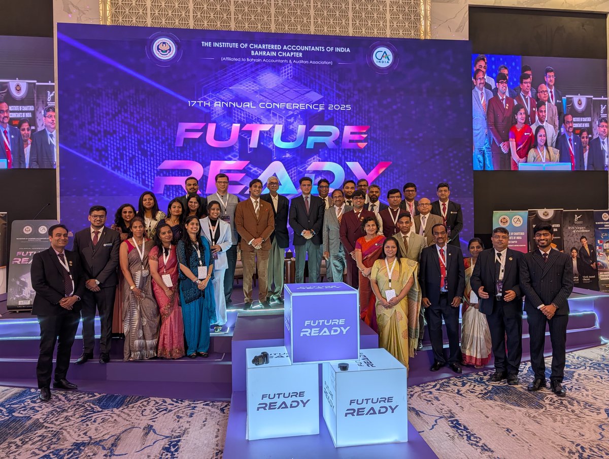SachinPilot's tweet image. Spoke at the annual conference “Future Ready” organized by the ICAI Bahrain Chapter. I’m glad that India’s longstanding commitment to the global development and economic partnerahips is helping shape the future. As collective stakeholders, we all need to be prepared for the…