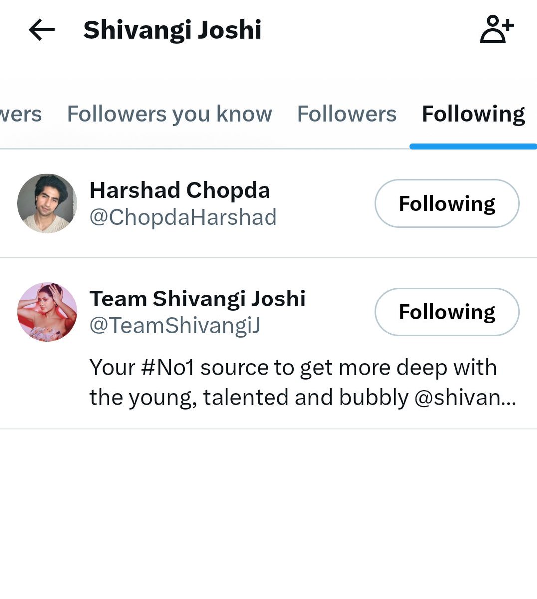 InspiredByShivi's tweet photo. Shivi is active on social media but isn't posting anything 🥲

#ShivangiJoshi https://t.co/tJ8wdNl2I4