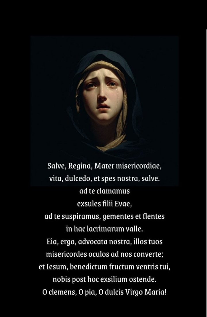OFM2020's tweet image. SALVE REGINA!