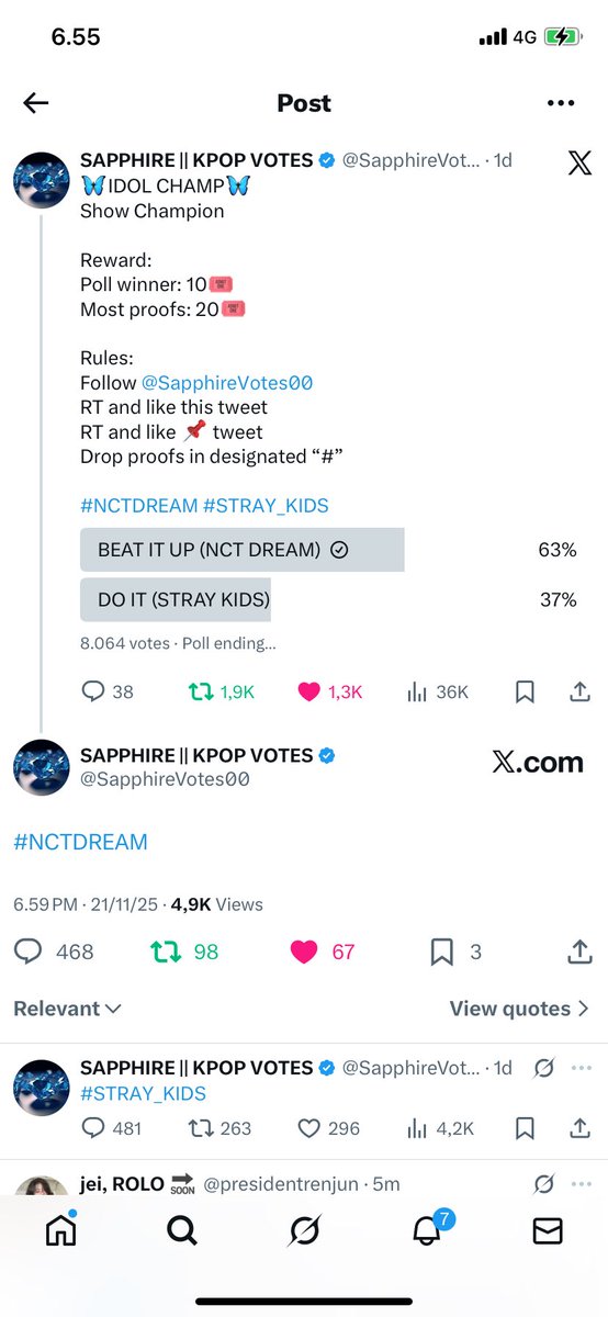 leoonnly's tweet photo. @SapphireVotes00 for #NCTDREAM https://t.co/rykZQn8b7i
