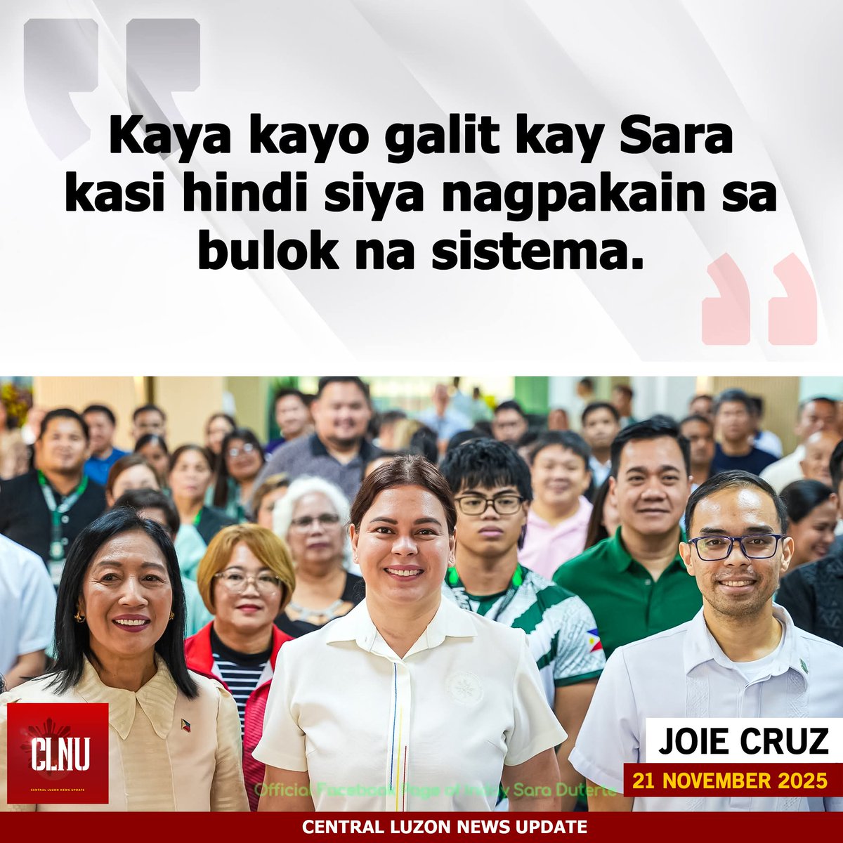 RommelFLopez's tweet photo. Isa ang mga Duterte sa parte ng bulok na sistema. https://t.co/KBe9LxBkP5