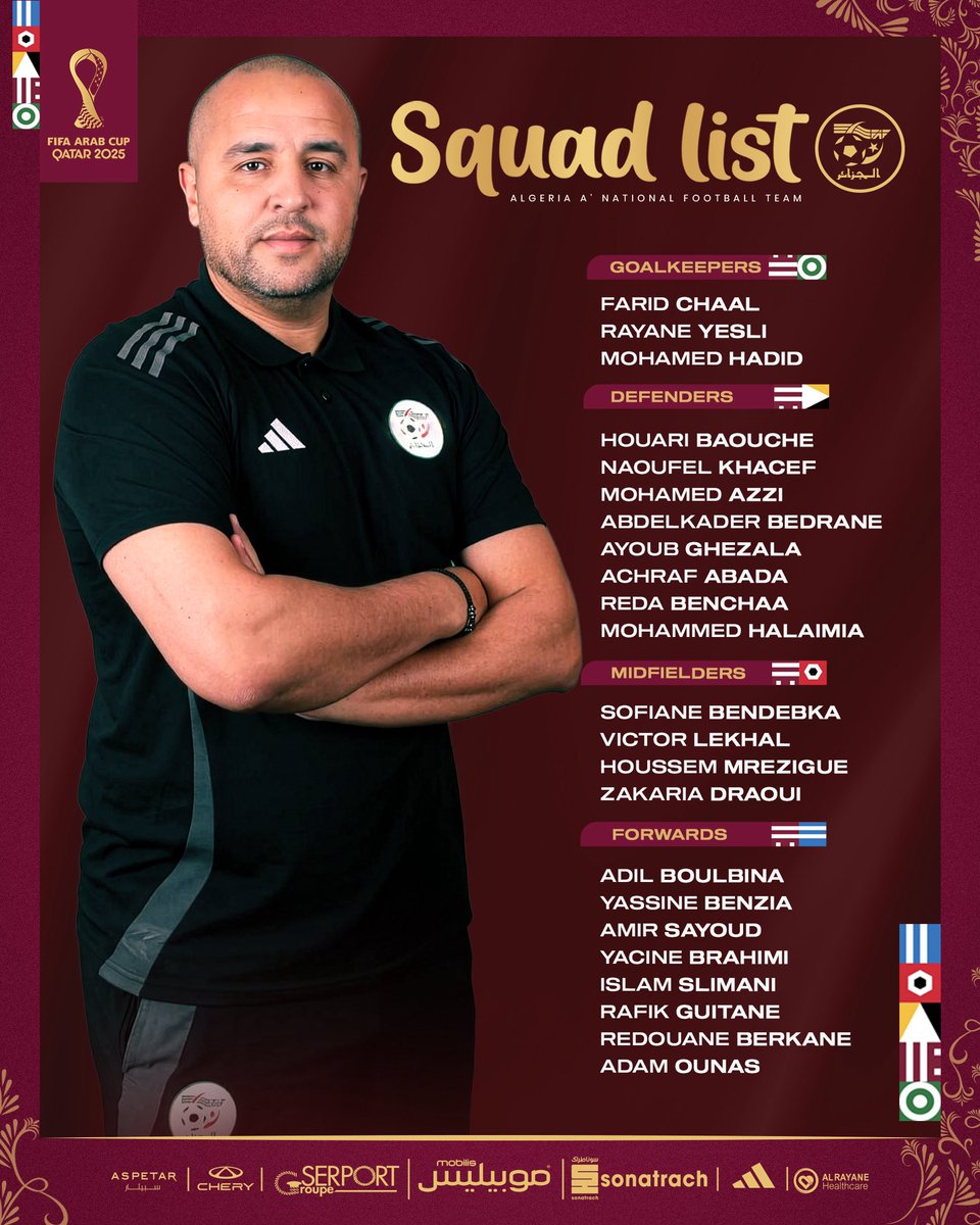 Équipe d'Algérie de football tweet media