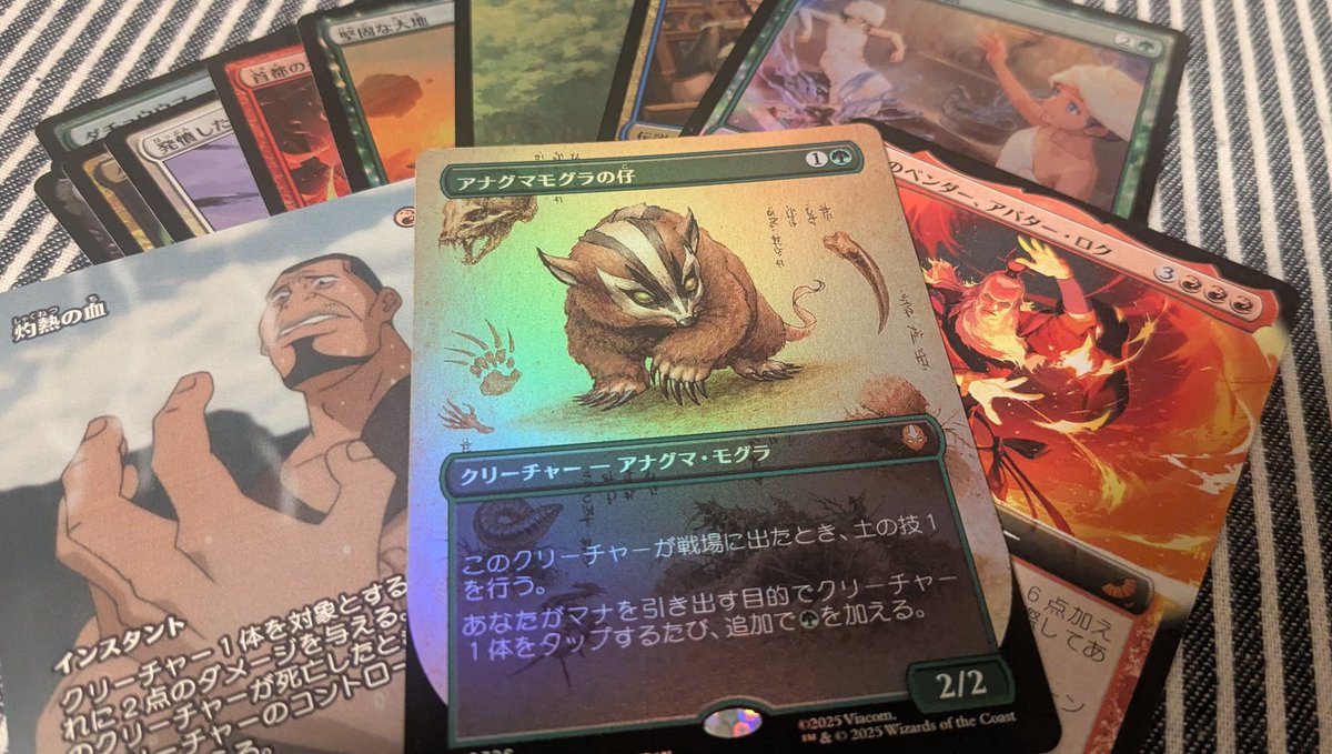 畠中さんのファンの方にレクチャーお疲れ！っていただいてしまったコレブー1パックから話題のあいつが出ました...
（ご本人にも現地にてシェア済み）

多方面に足向けて寝れん