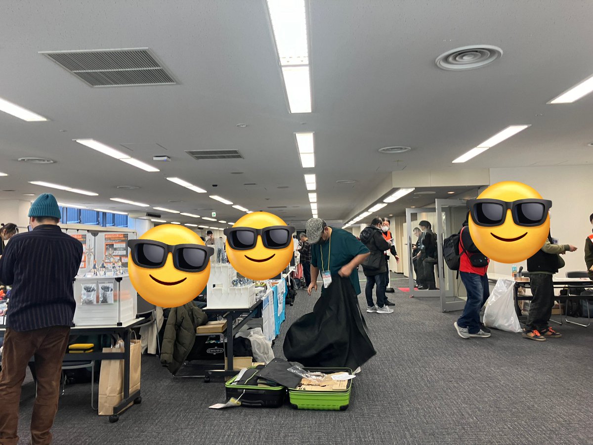 fdsoda's tweet image. 本日はこっそりGWCオリオン15へ参加しておりました。
まあ、参加っていうか、日本メカケミカルさんがワンオペって事で、店番のお手伝いでほぼ座ってただけw

打ち上げはいつもの焼鳥屋さん

皆さまお疲れ様でした٩( &apos;ω&apos; )و、