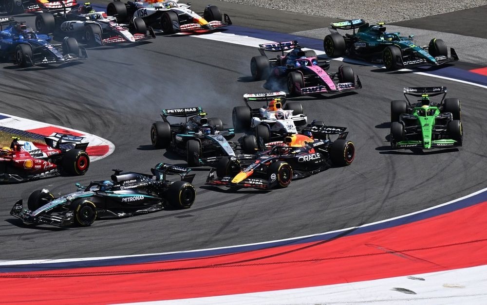 PartaSports's tweet image. Imaginez vous sans cette erreur le champion 2025 ne serait peut être pas le même #LasVegasGP