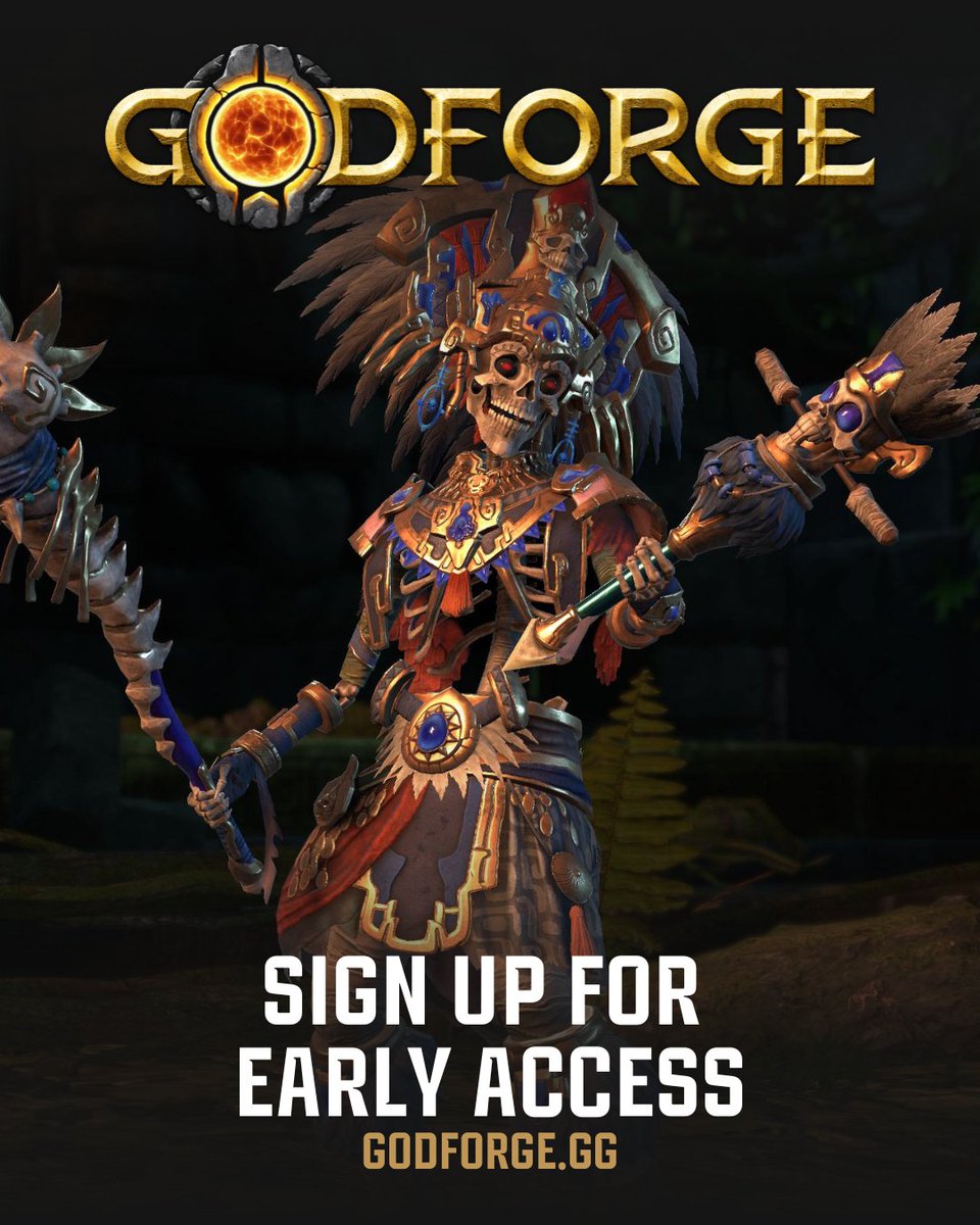 GodforgeGame's tweet image. Are you ready to forge your destiny? 🔥

Sign up for early access now at godforge.gg