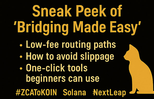 NFTMasterpiece's tweet image. FOLLOW 👉 @ZcaToKoins
Longevity &amp;gt; hype.
Education &amp;gt; confusion.
Purpose &amp;gt; noise.
That’s why ZCAToKOIN is built different.
And the Pride is built to endure.
#NextLeap