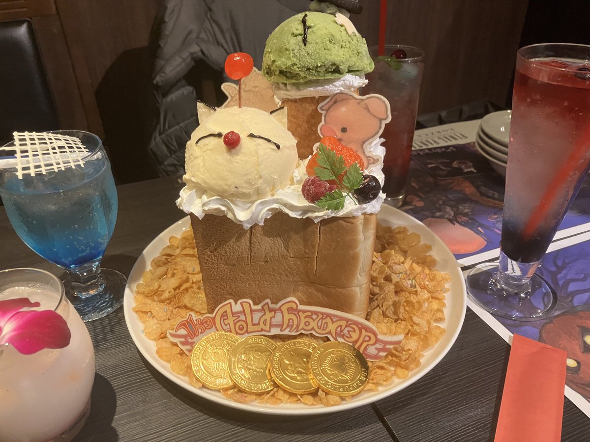 昨日のメンバーとエオルゼアカフェ行ってきた！ 初めてのエオカフェの