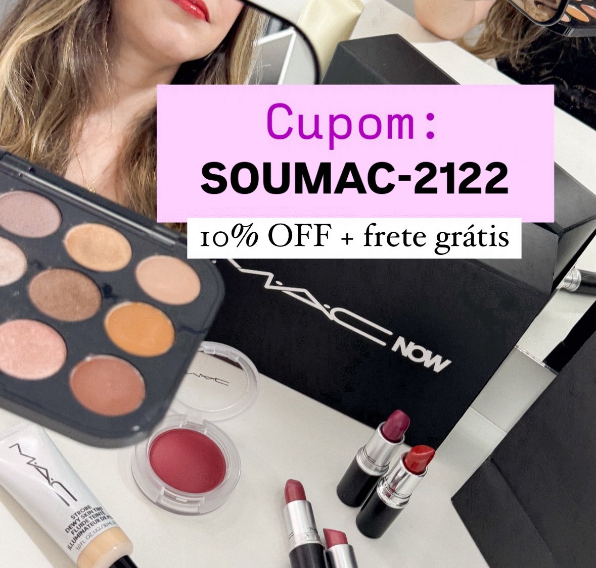 bapirani's tweet image. 🖤 Cupom de desconto MAC - M·A·C Cosmetics 
.
➡️ SOUMAC-2122

10% OFF + Frete grátis
➡️  maccosmetics.com.br/?artist=BARBARA

#maccosmetics #cupommaccosmetics 
#mac  M·A·C Cosmetics   
cupom MAC - cupom Mac Cosmetics