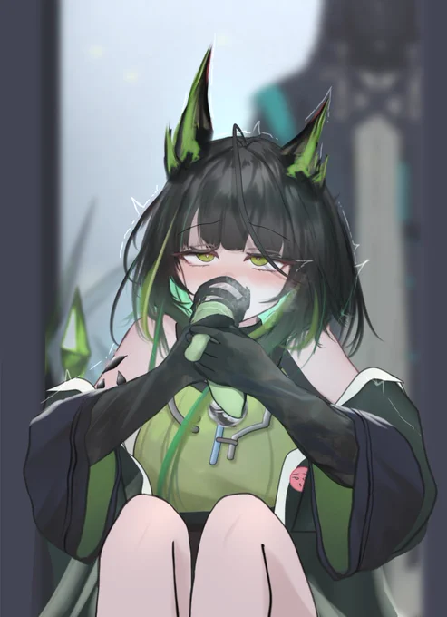 抹茶キメてた