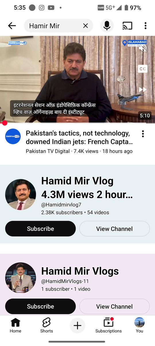 Dheerajverm20's tweet image. This @HamidMirPAK  stooge of ISI &amp;amp; ISPR was behind this propaganda. #OperationSindoor