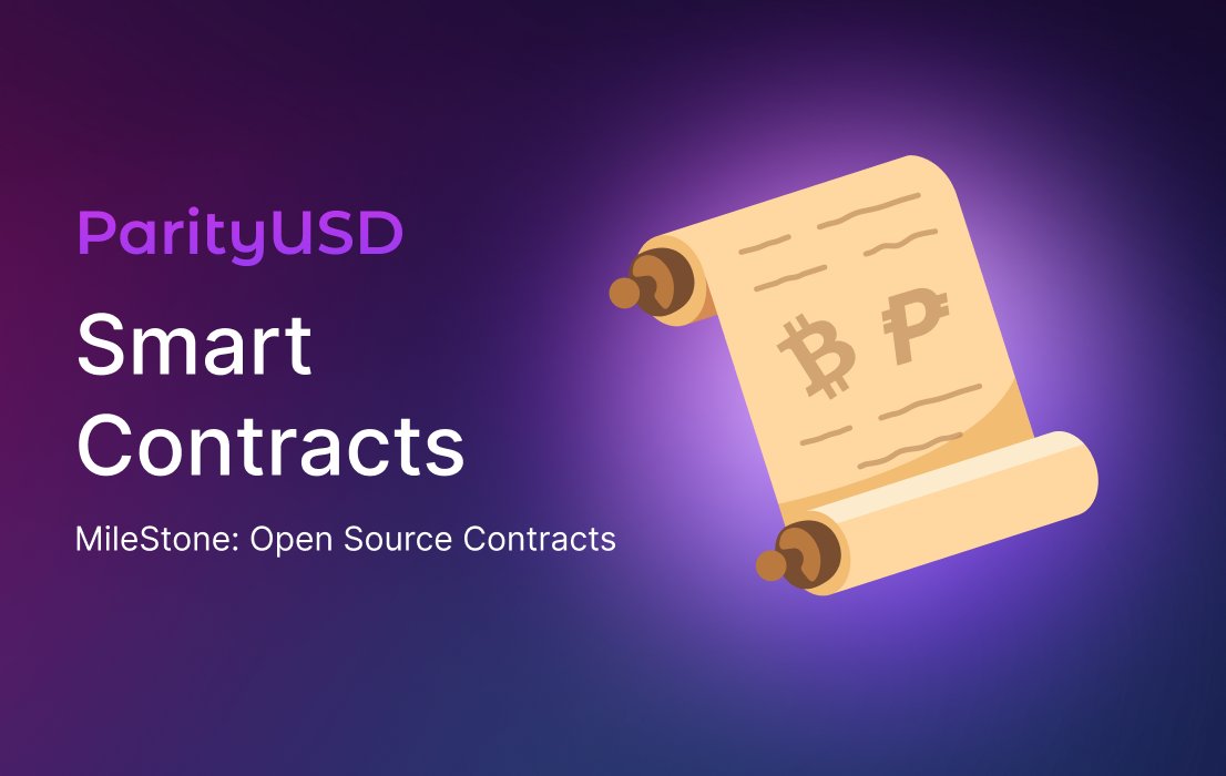 ParityUSD's tweet image. We have some very exciting stuff to share! As outlined in our release plan, we have now open sourced the ParityUSD smart contract source code! 📜

You can read all the details of the smart contract release in our blogpost below:

parityusd.com/blog/open-sour…