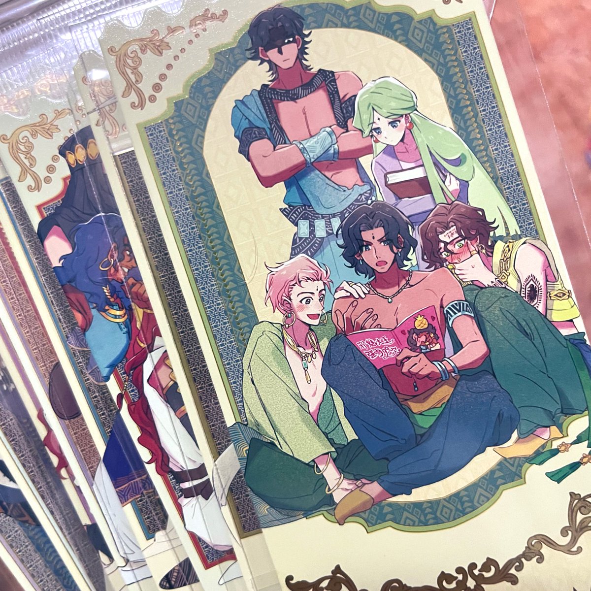 买了很多东西还没整理完，但是这个太好笑了…孩子们你们在看啥啊啊啊啊