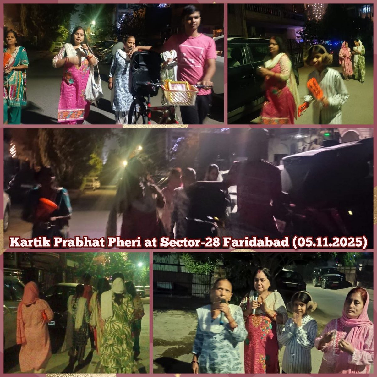 #कार्तिक_प्रभातफेरी 2025
सेक्टर -28,#फरीदाबाद 
(05 November 2025)
की झलकियाँ🙏🙏🙏🙏

#SantShriAsharamjiBapu
#SantShriAsharamjiAshram
#SevaActivitiesByAshram
#SewaActivitiesFbdAshram
