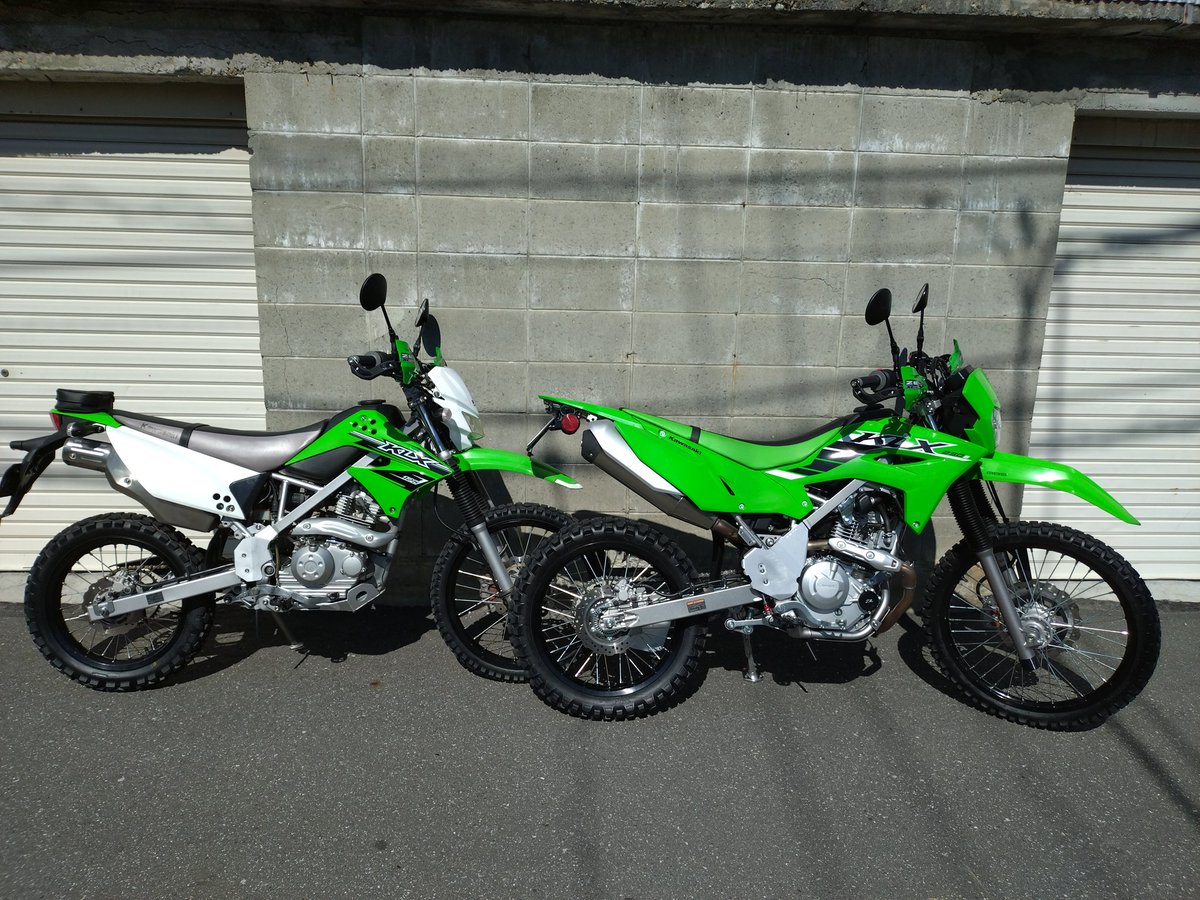 initial33a's tweet image. 今日は楽しく遊ばせていただきました。またKLX230で遊びます😀