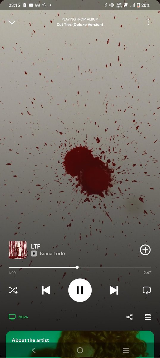 Kiana Lede - LTF ✨🤌🏾 

Solid Deluxe Album. Very cohesive. #CutTies