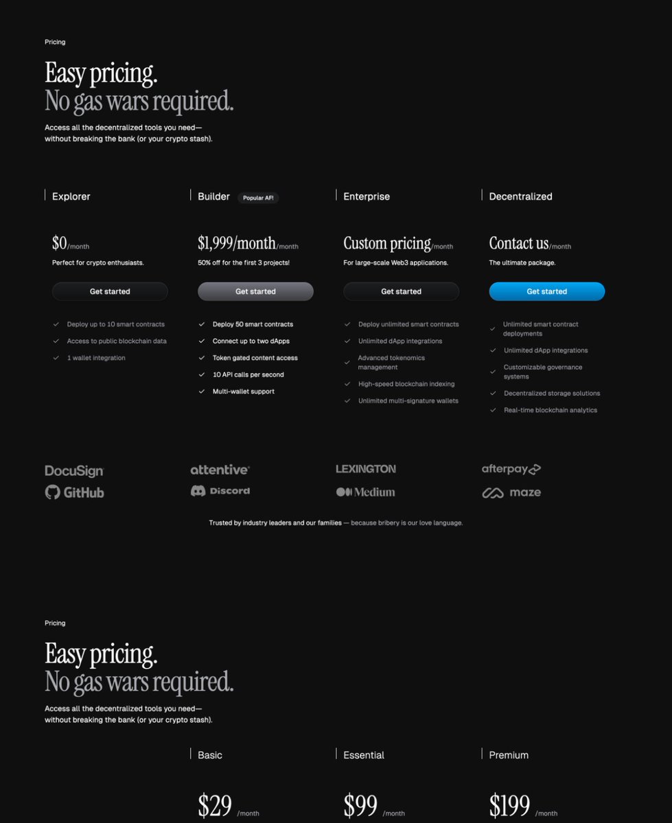 Mike_Andreuzza's tweet image. Buio — An Astro &amp;amp; Tailwind CSS web3 template — dark, sharp, and built for web3 startups.

Get it at:
lexingtonthemes.com/templates/buio

Take advantage of Black Friday and get the whole bundle at 50% off.
