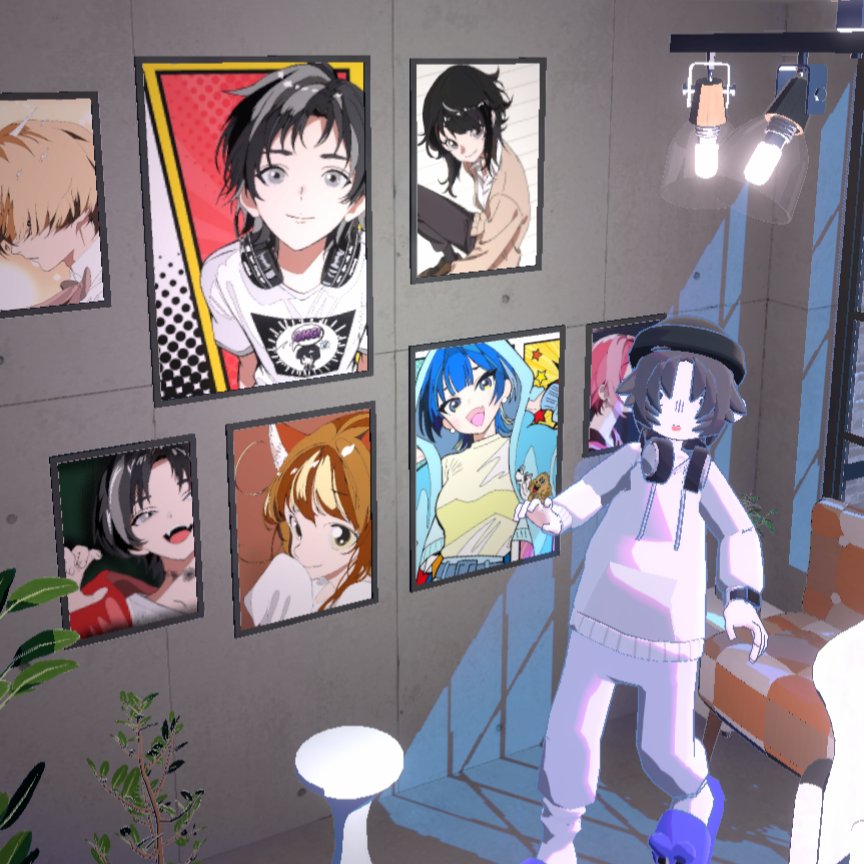 techtarotech's tweet image. 部屋作りで時間が溶けた
みんなももし始めたら見せてね
配信のお供に使おうかな
#gogh