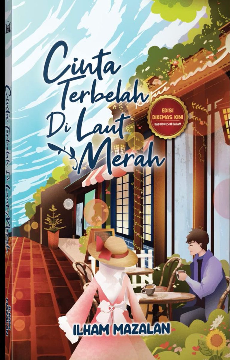 BukuMahakarya's tweet image. Cinta Terbelah Di Laut Merah, karya sulung @ilhammazalan tampil dengan edisi kemaskini! 

Ada juga bab tambahan dek penulis letih disoal apa terjadi pada masa depan watak utama tiap kali bertemu pembaca🤣❤️

Terima kasih @kymnasyrah atas reka sampul yang cantik ini ❤️
