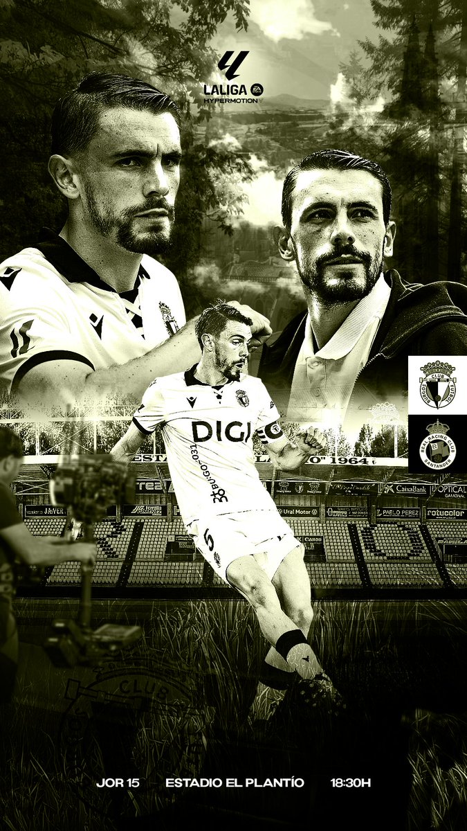 📍J15
🍍
<a href="/Burgos_CF/">Burgos Club de Fútbol</a>  ⚪️⚫️