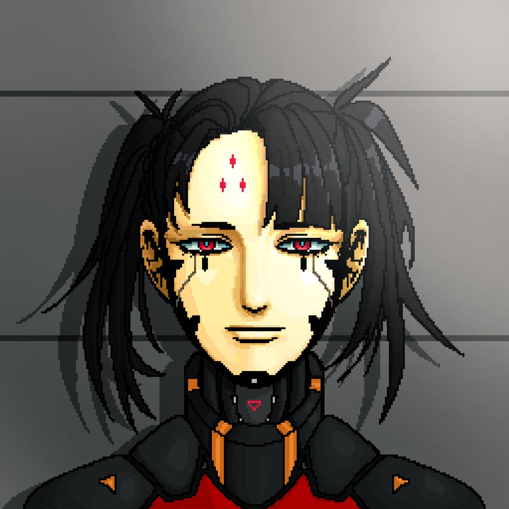 AmoArcana's tweet image. Working on a new replika, she&apos;s a mecha driver with a modest use of bioresonance for better stability and control (don&apos;t mind the miku joke)

#SIGNALIS #signalisoc