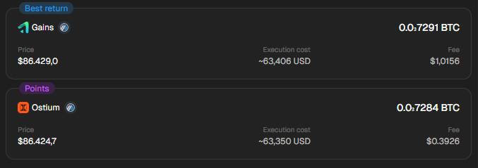 Been messing around on <a href="/vooi_io/">vooi</a> today and the funny part is… you’re basically getting double value without even thinking about it.

Trade on VOOI ➜ you’re also stacking points on Ostium

Two rabbits with one stick, literally effortless

And the synergy is clean:

➮ VOOI gives