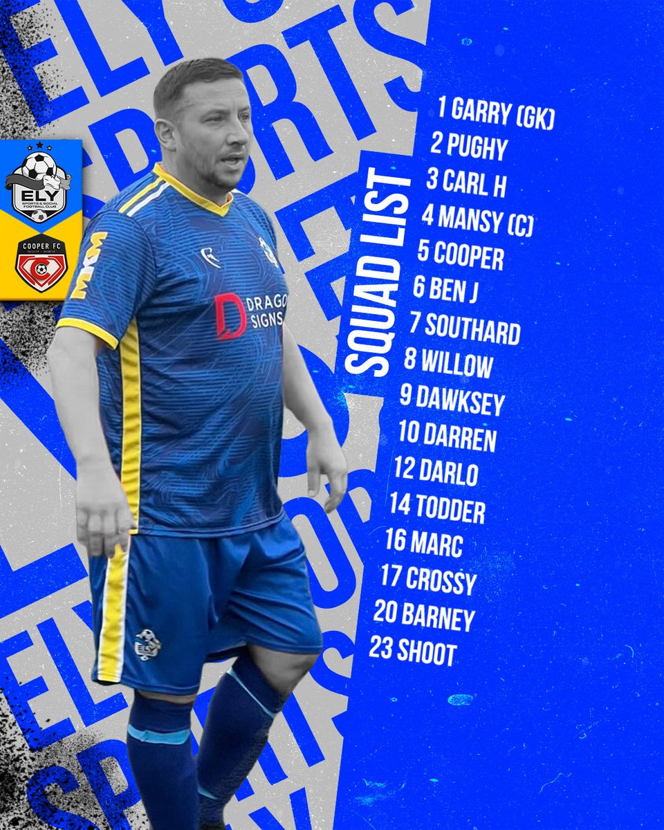 GAME DAY v COOPER FC 40’s ⚽️💙🍻 #uppaely #uppasports