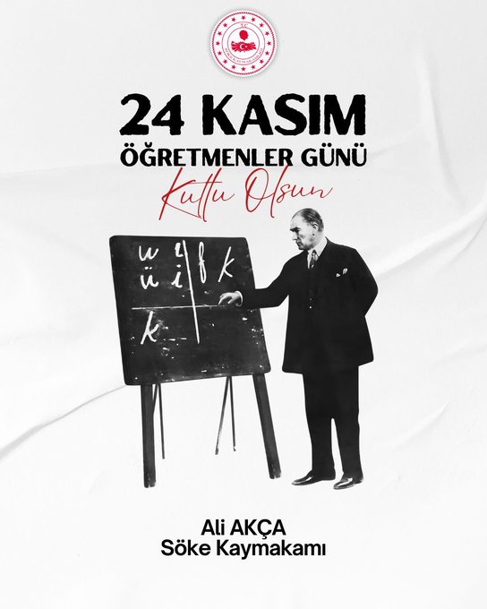 Öğretmenler Günü’nde Söke’den Özel Bir Paylaşım