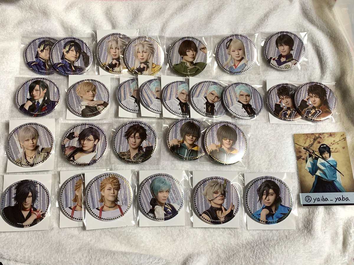 交換】 刀ミュ ミュージカル刀剣乱舞 目出度歌誉花舞 十周年祝賀祭 缶